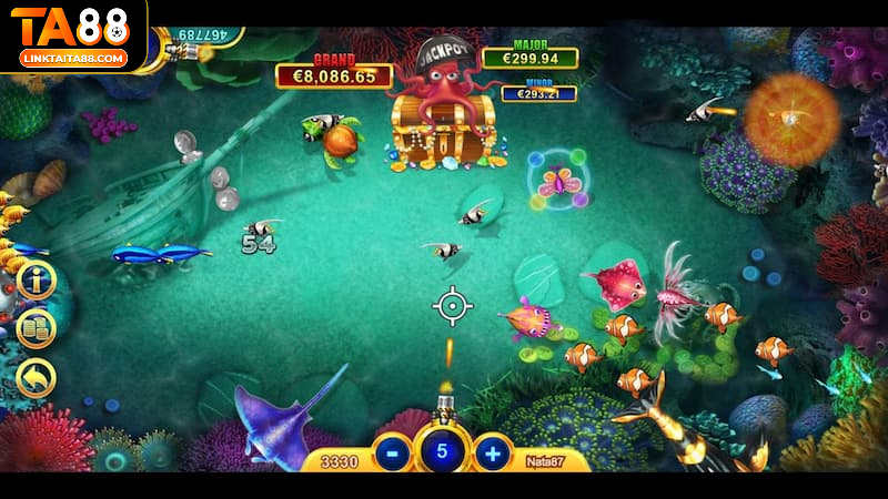 Tham gia sân chơi dễ dàng với game Bá chủ đại dương