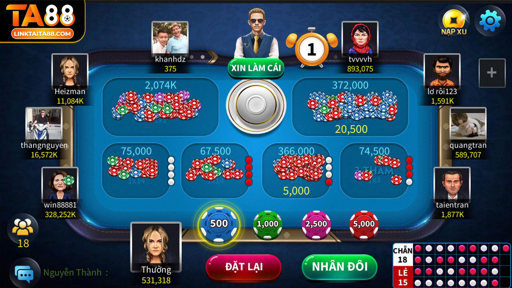 TA88 cung cấp sân chơi game bài đa dạng bậc nhất hiện nay