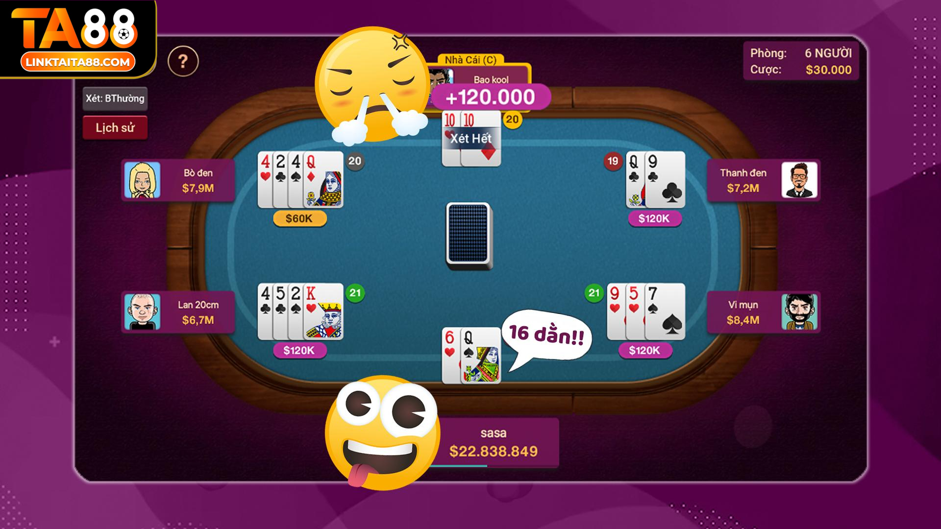 Tựa game Xì Dách nhiều trò chơi game bài chiến thuật cao và hấp dẫn